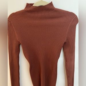BABATON Sculpt Knit Tie-Back Longsleeve
